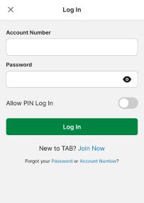 www tab ubet|Enable 'PIN Log In' on the TAB app (New App) .